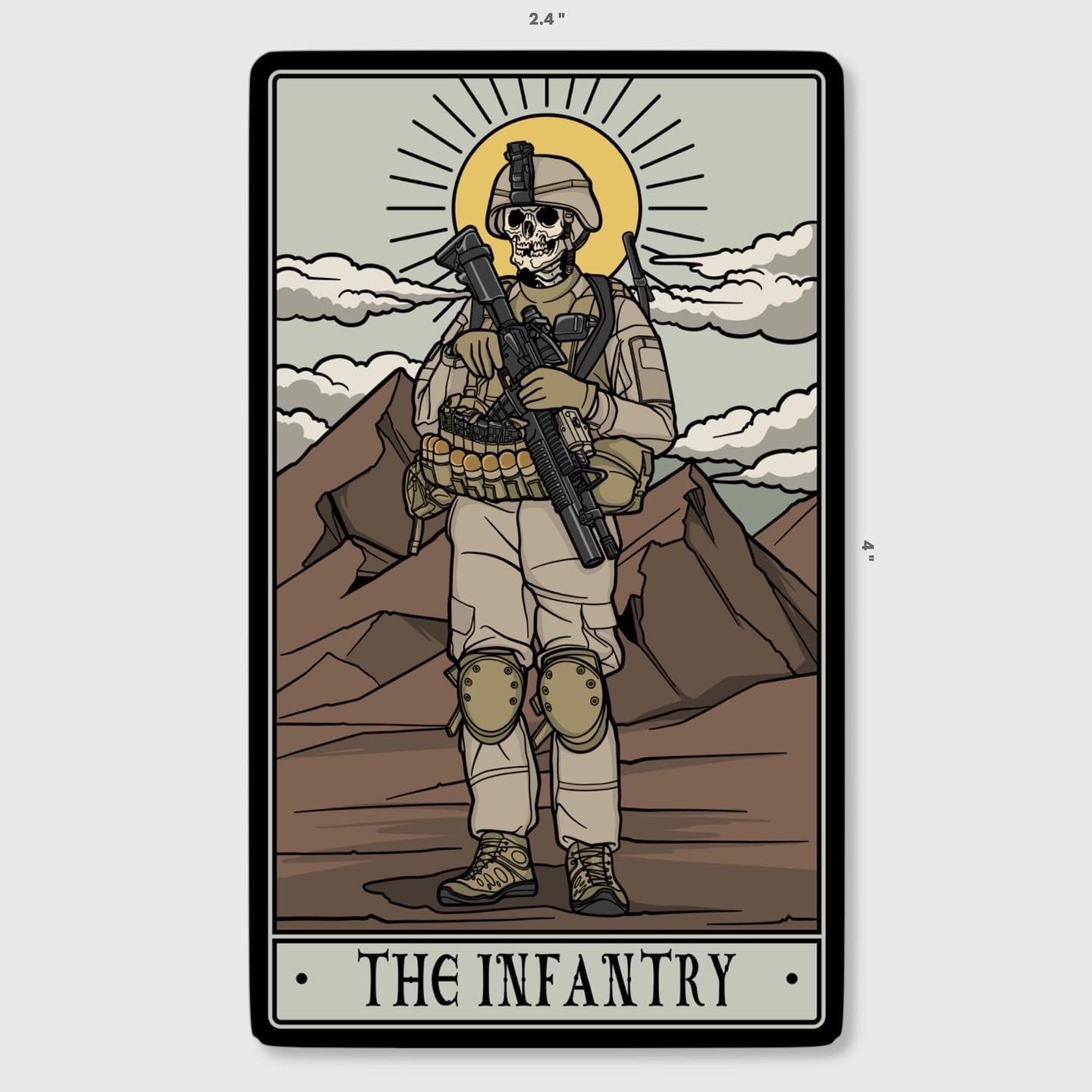 The Infantry Sticker