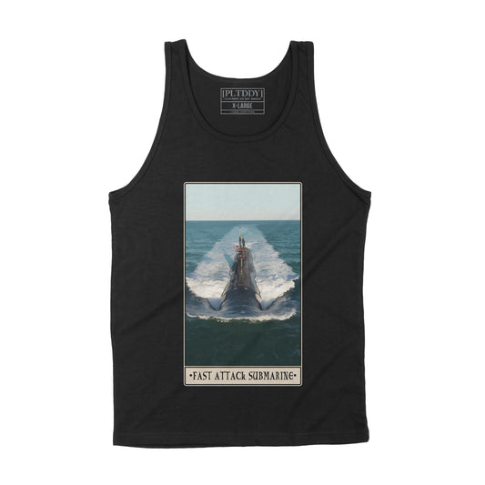 Fast Attack Submarine Tank Top
