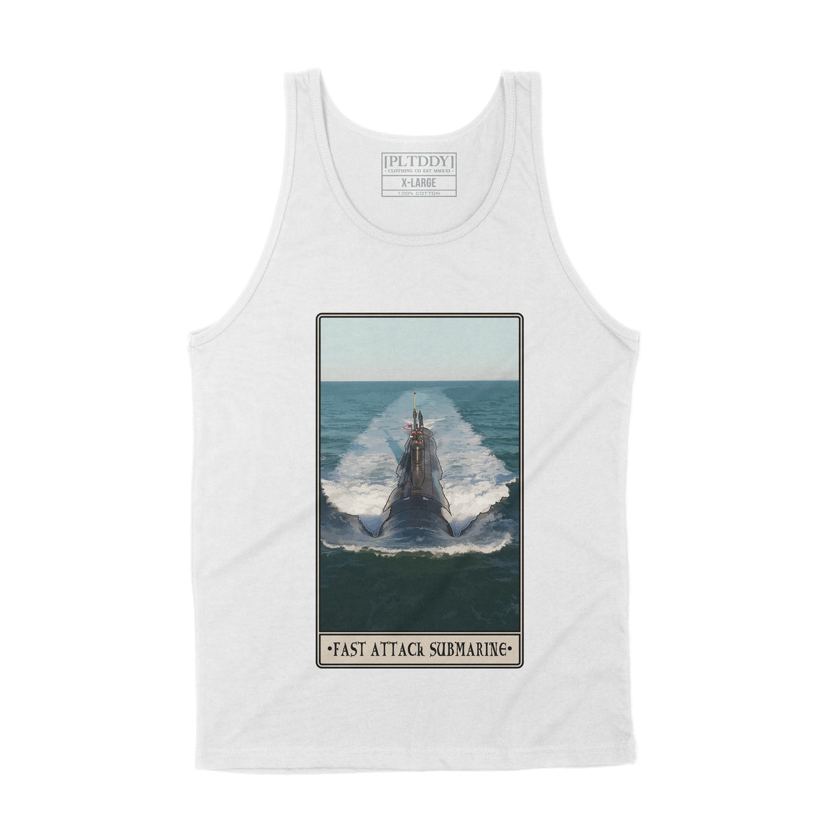 Fast Attack Submarine Tank Top