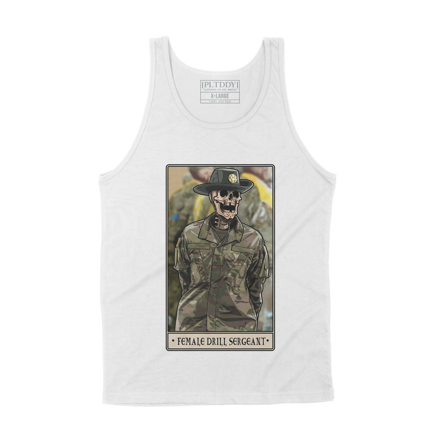 Female Drill Sergeant Tank Top
