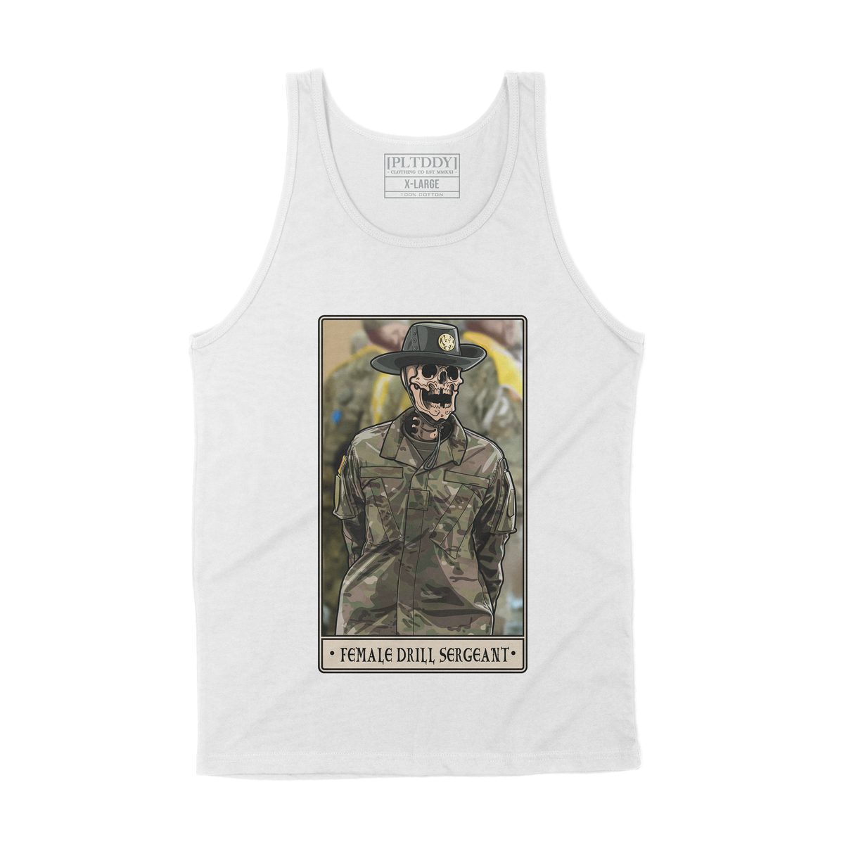 Female Drill Sergeant Tank Top