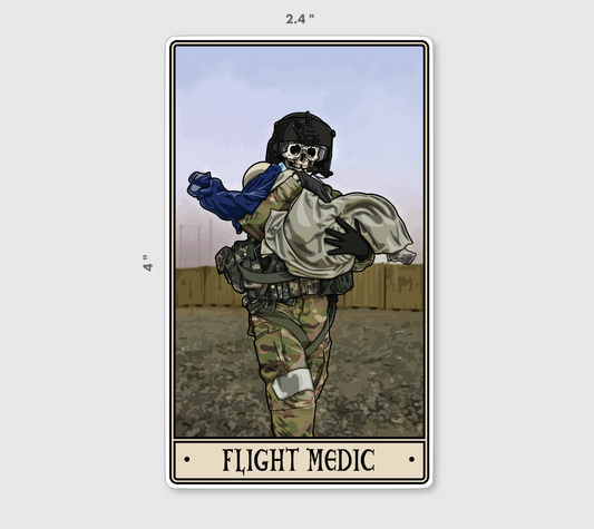 Flight Medic Sticker