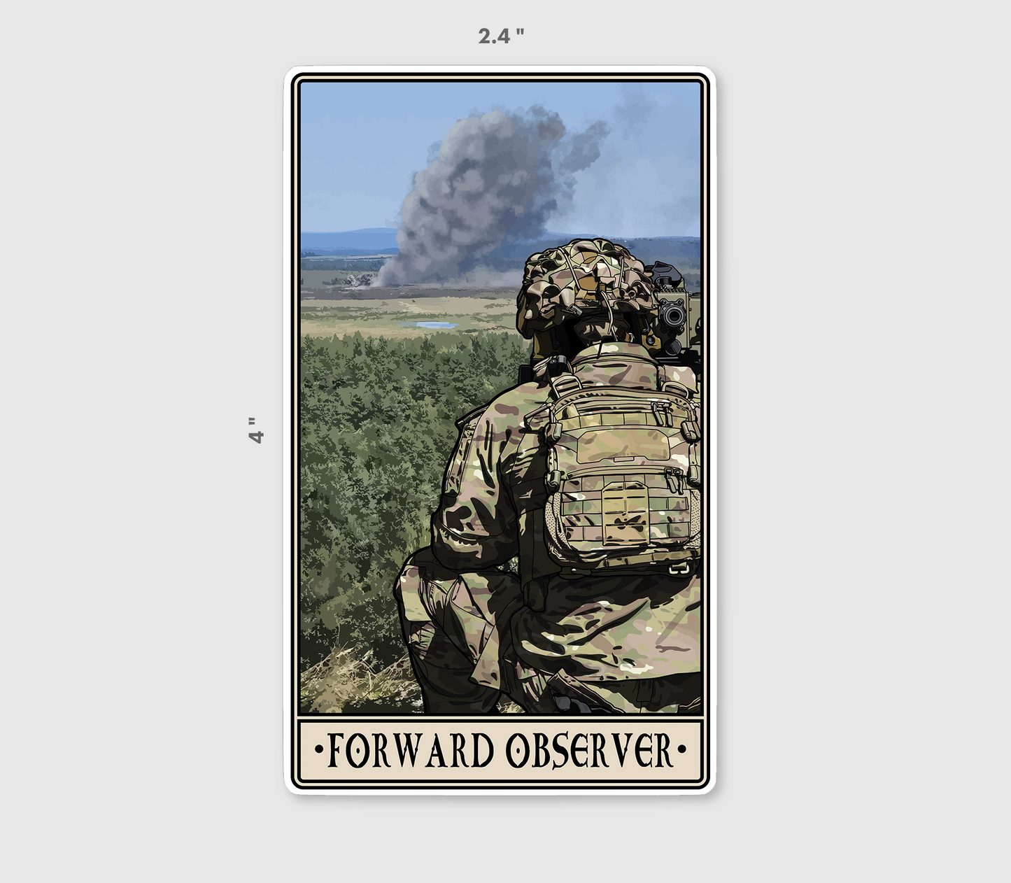 Forward Observer Sticker