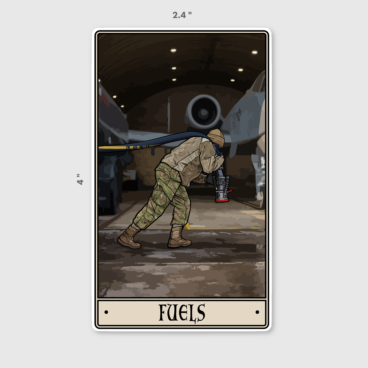 Fuels Sticker