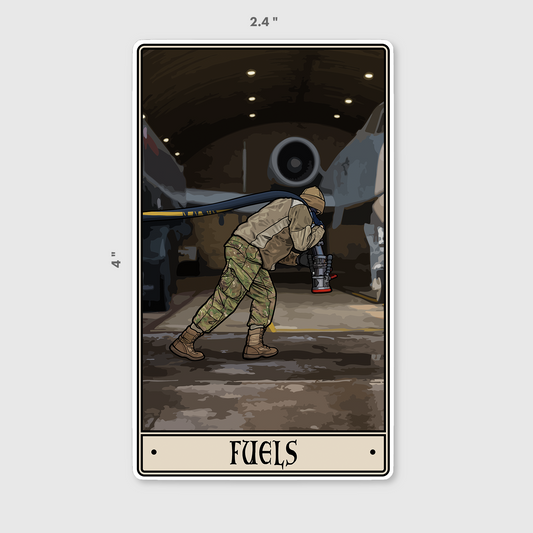Fuels Sticker