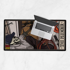 Plumber Desk Mat - 18x36 inch