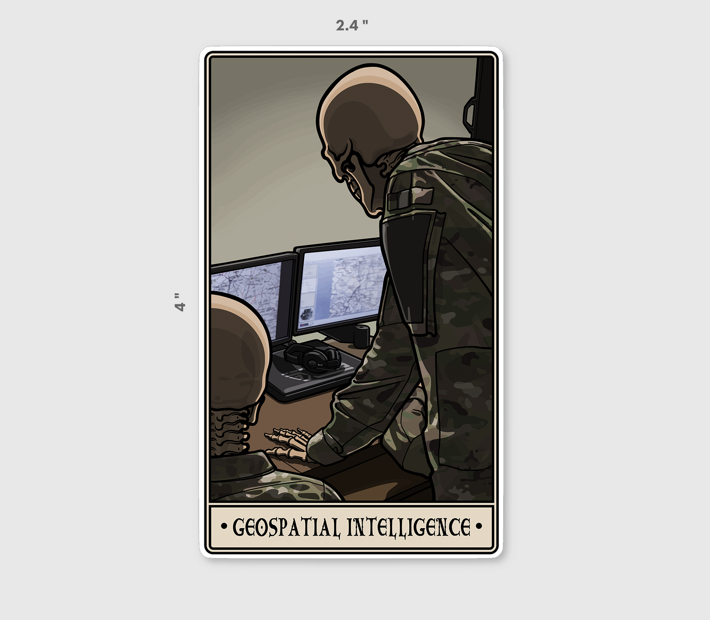 Geospatial Intelligence Sticker