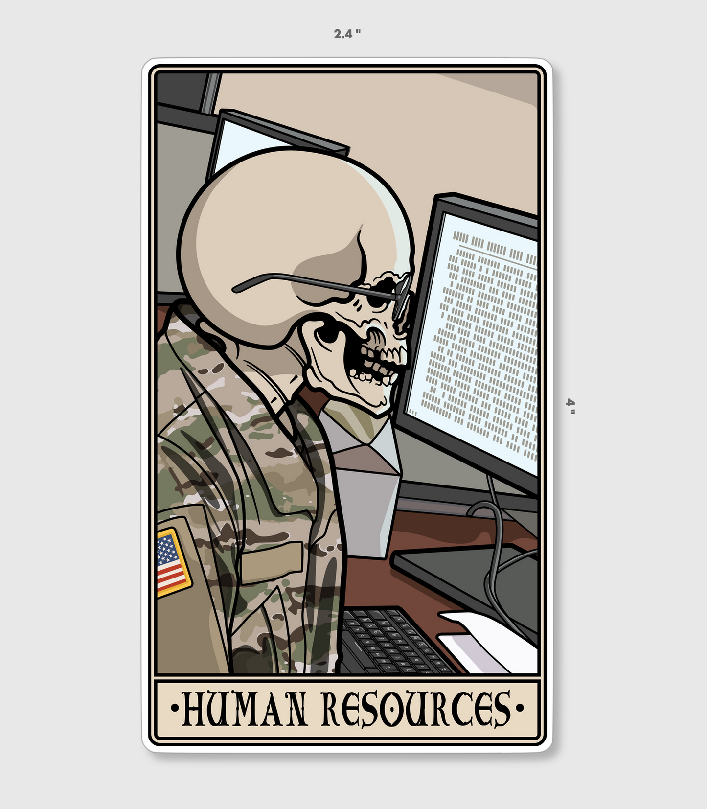 Human Resources Sticker