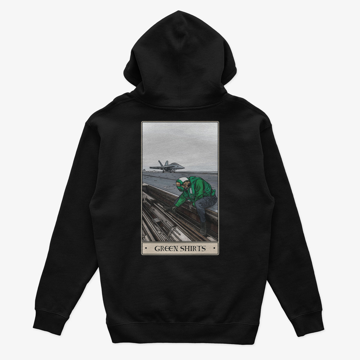 Green Shirts Hoodie