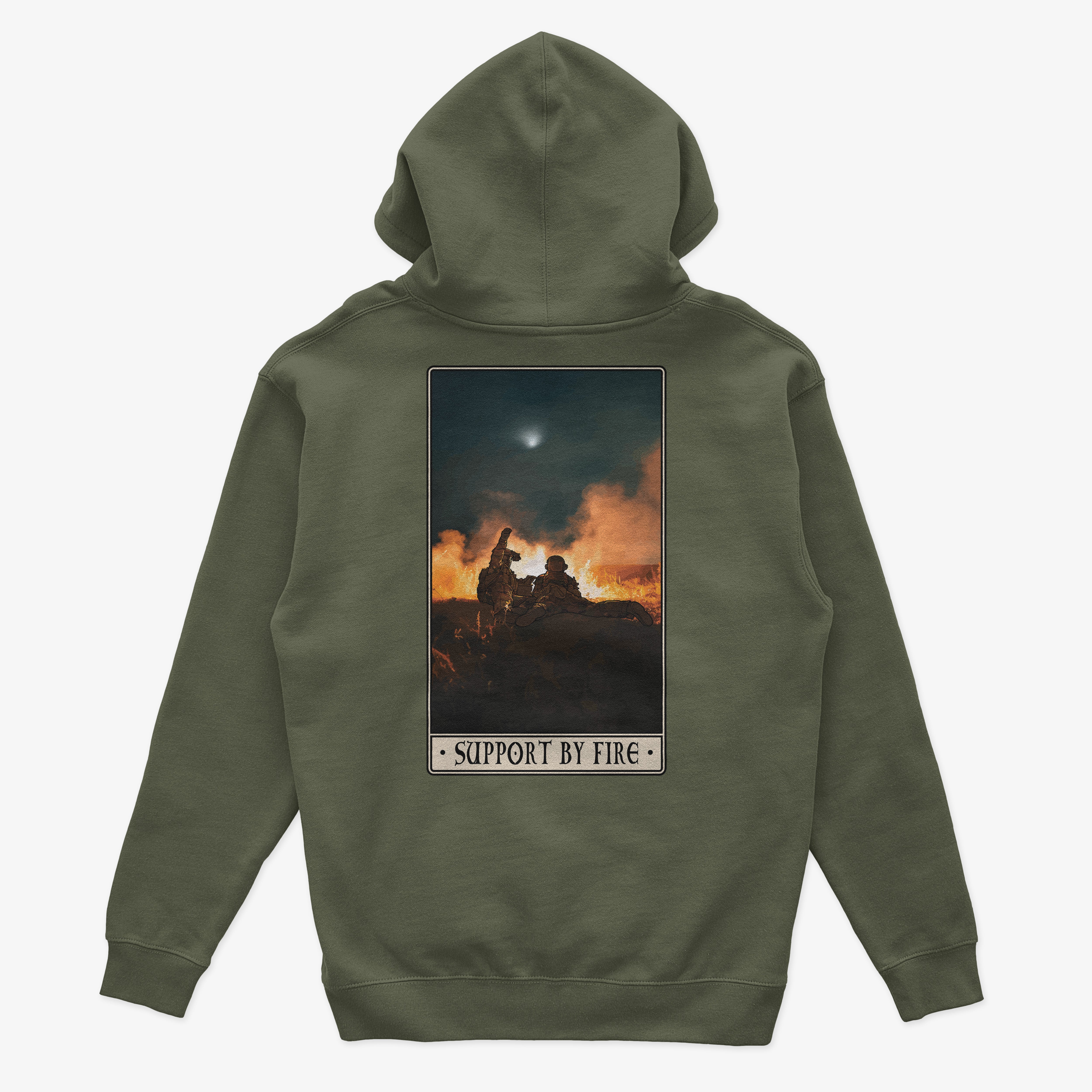 Support By Fire Hoodie