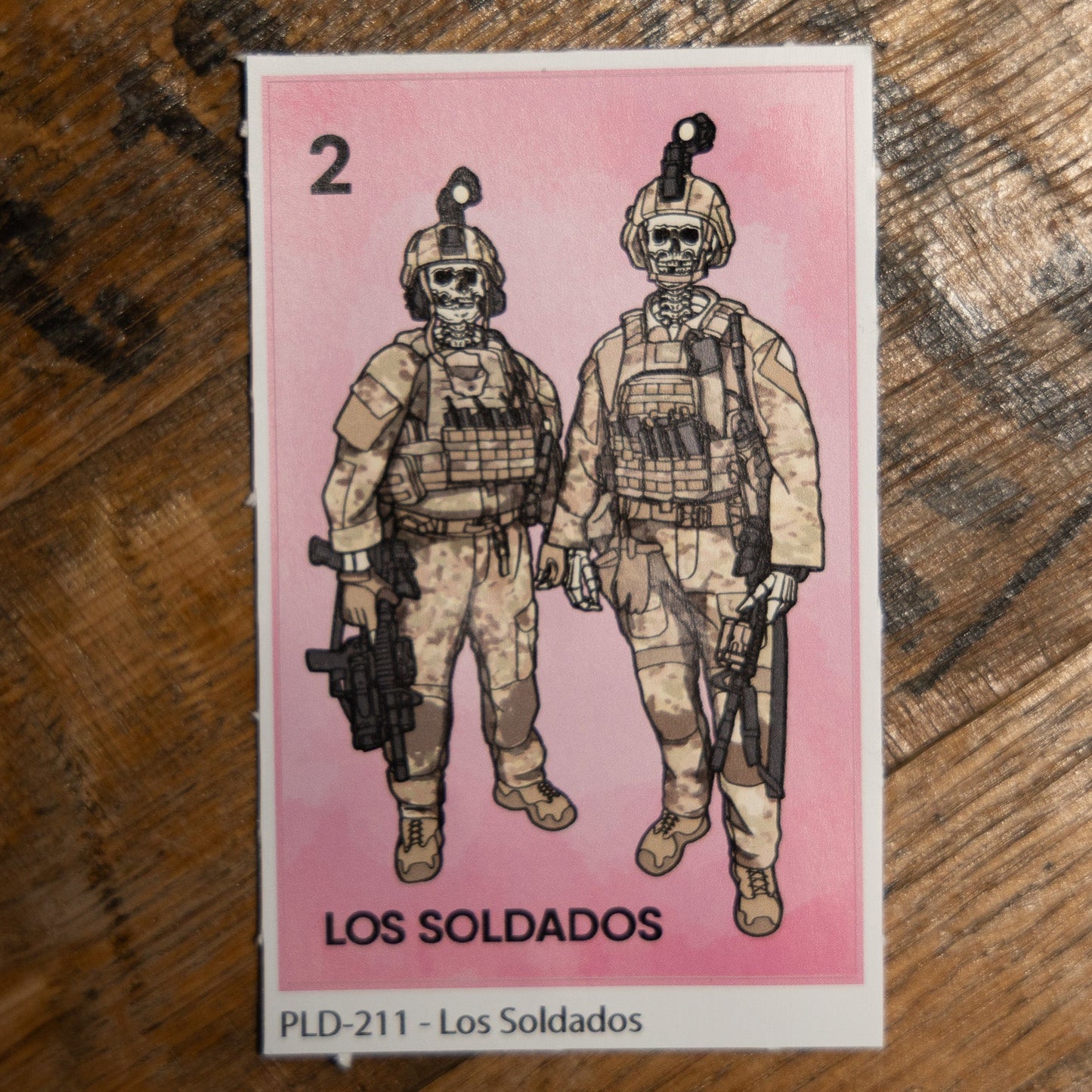 Los Soldados Sticker