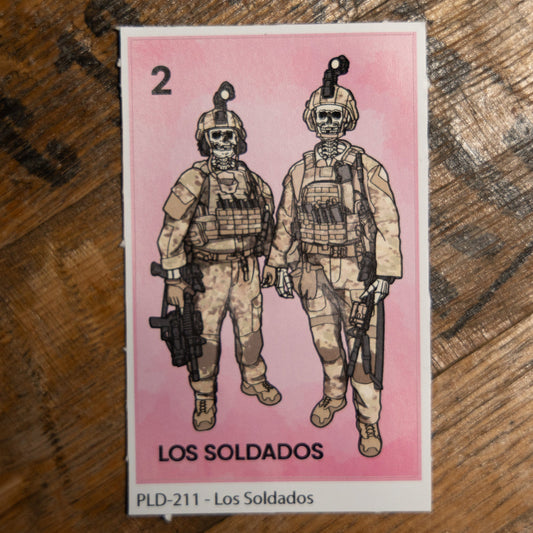 Los Soldados Sticker