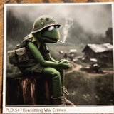 Kermitting War Crimes Sticker