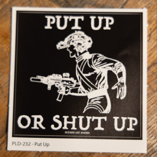 Put Up Sticker