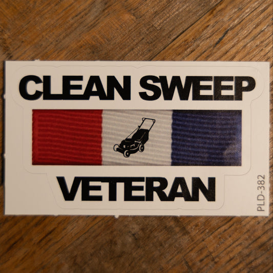 Clean Sweep Sticker