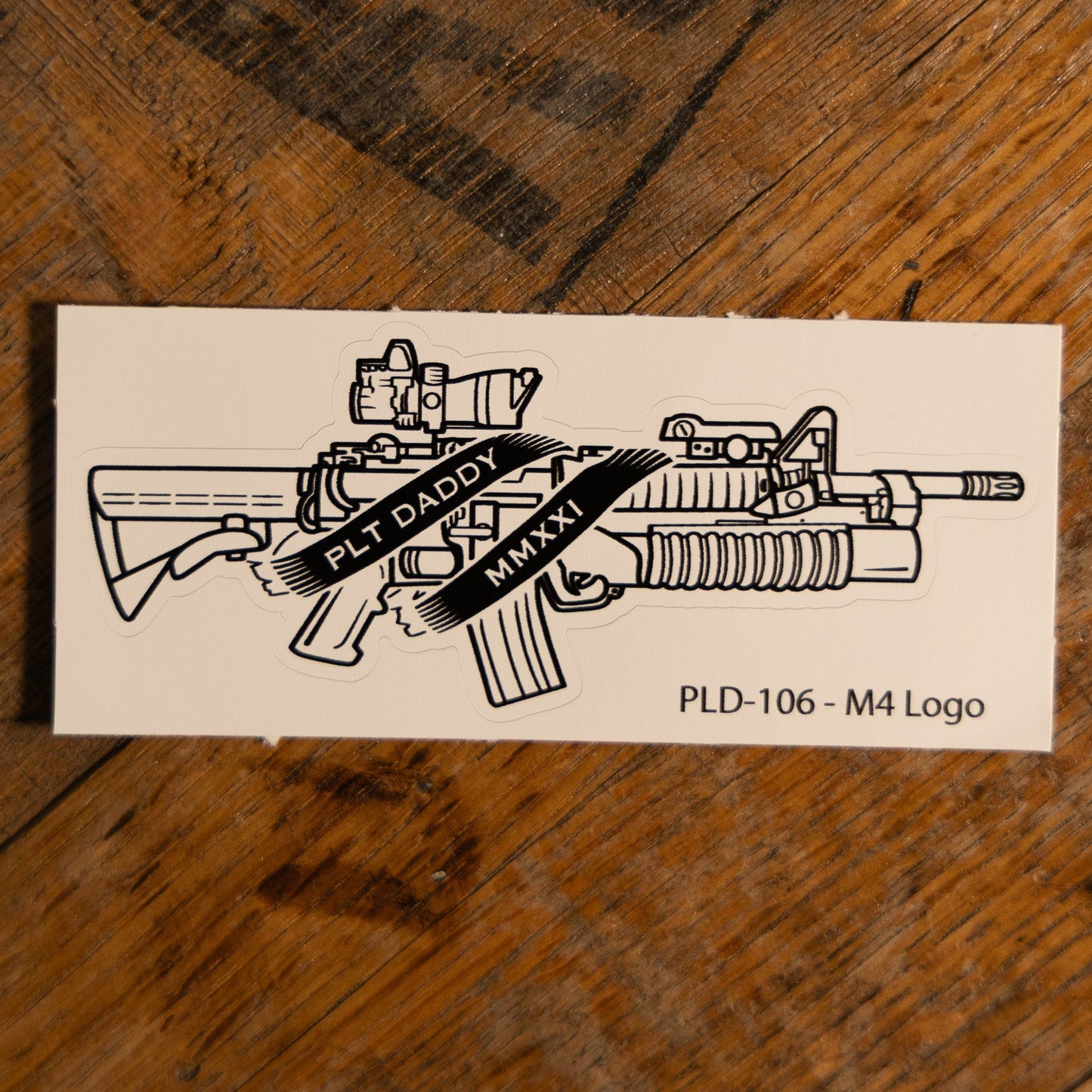 M4 Logo Sticker