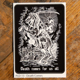 Death Comes Sticker