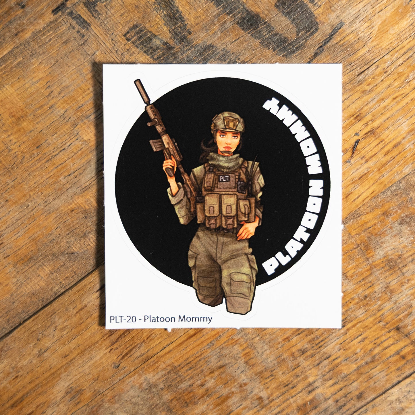 Platoon Mommy Sticker