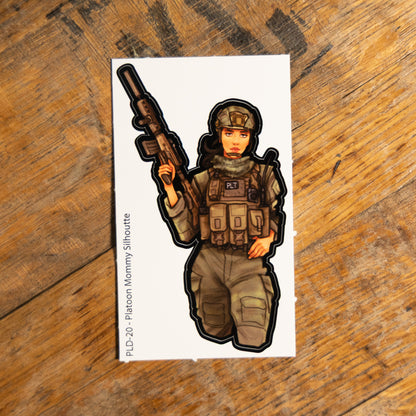Platoon Mommy Sticker