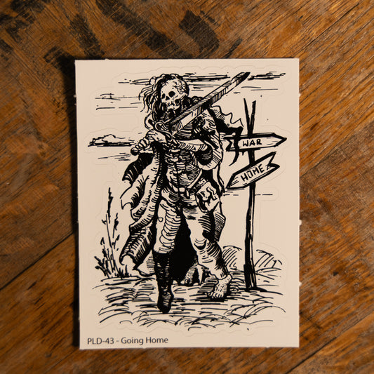 Going Home Sticker