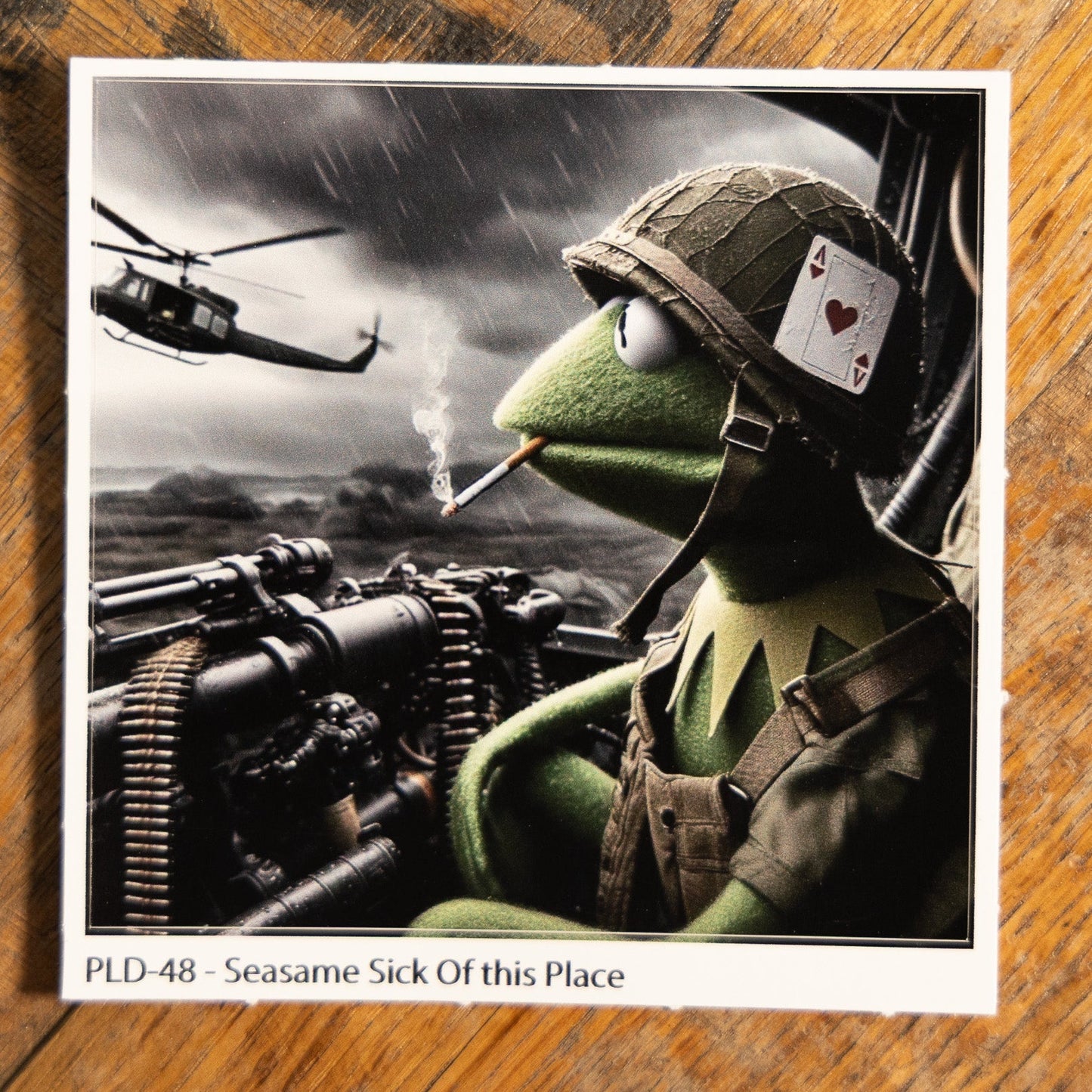 Sesame Sick Of This Place Sticker