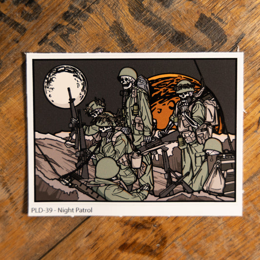 Night Patrol Sticker