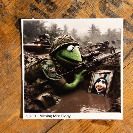 Missing Miss Piggy Sticker