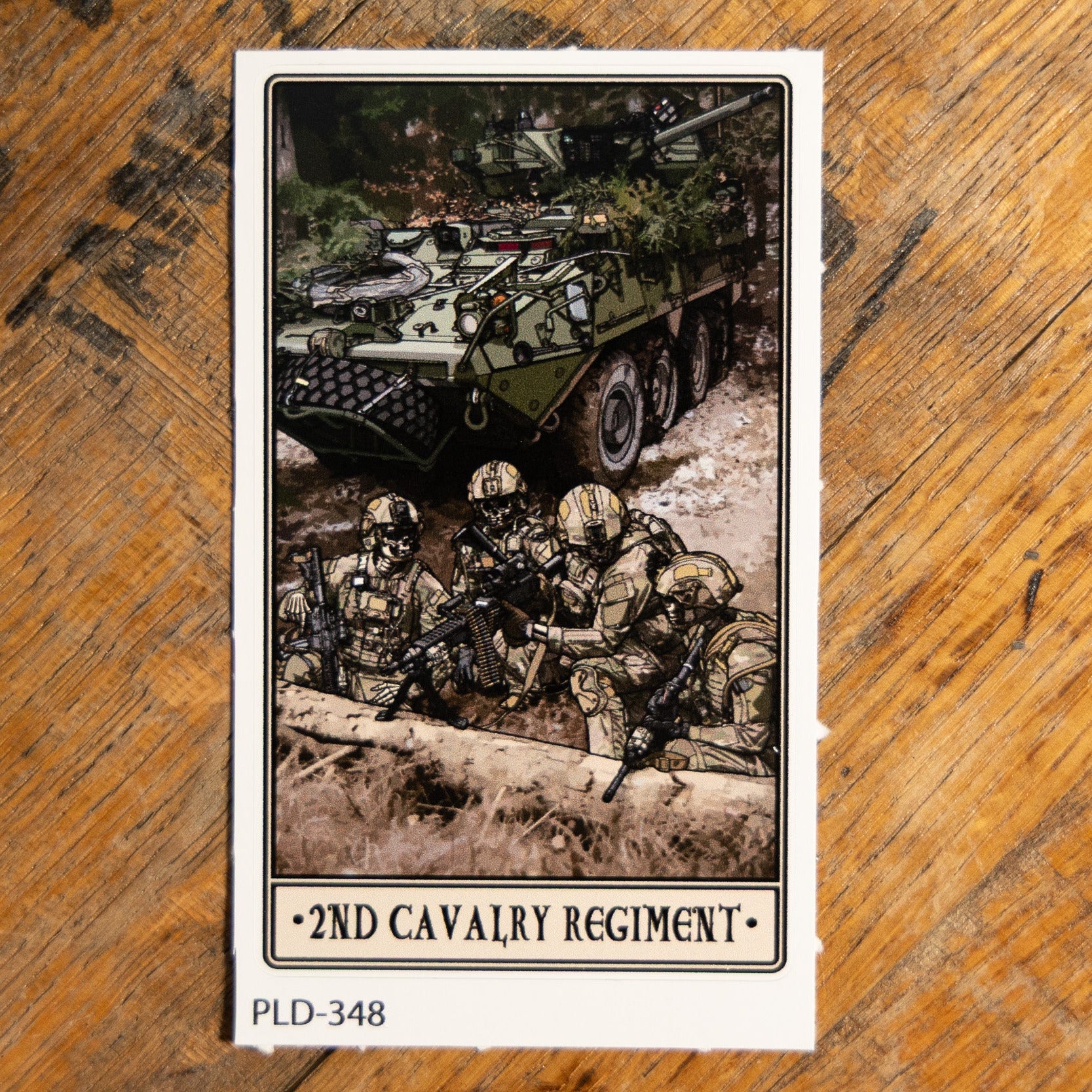 2nd Cavalry Regiment Sticker