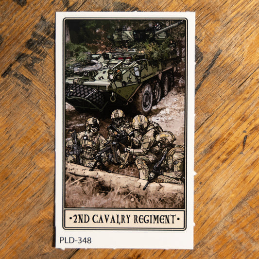 2nd Cavalry Regiment Sticker