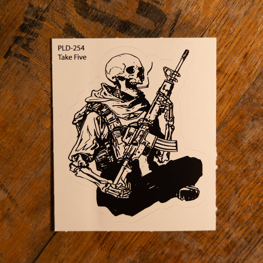 Take Five Sticker