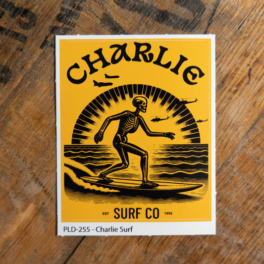 Charlie Surf Sticker