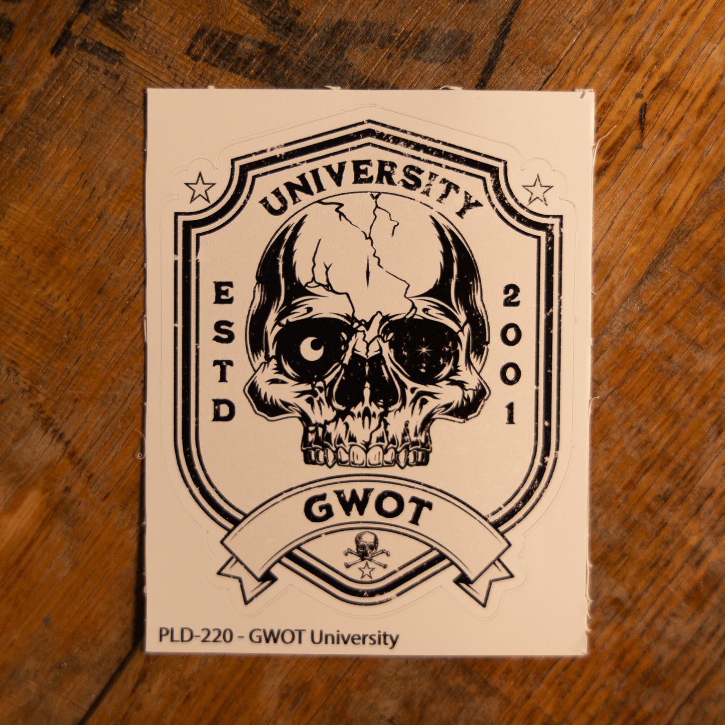 GWOT University Sticker