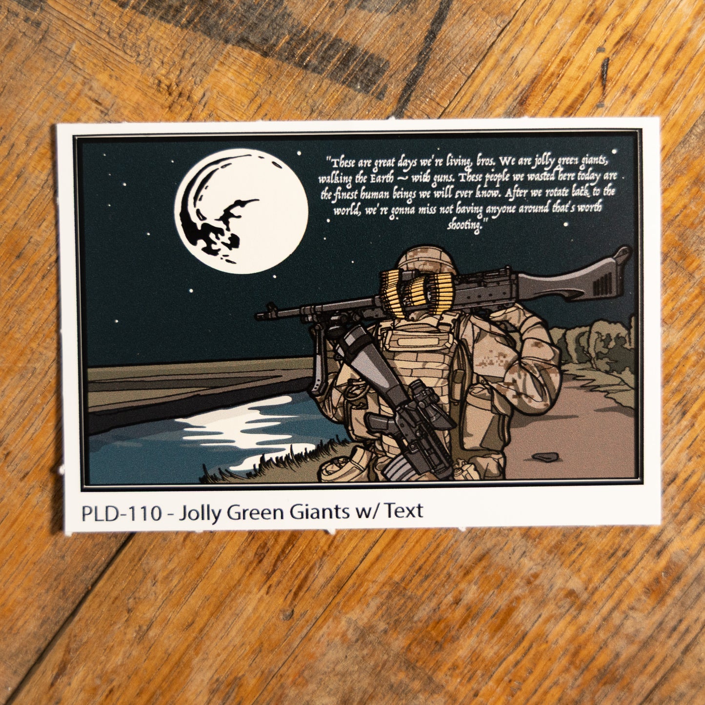 Jolly Green Giants Sticker