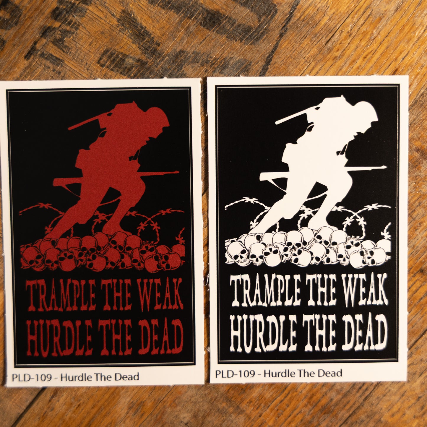 Hurdle The Dead Sticker