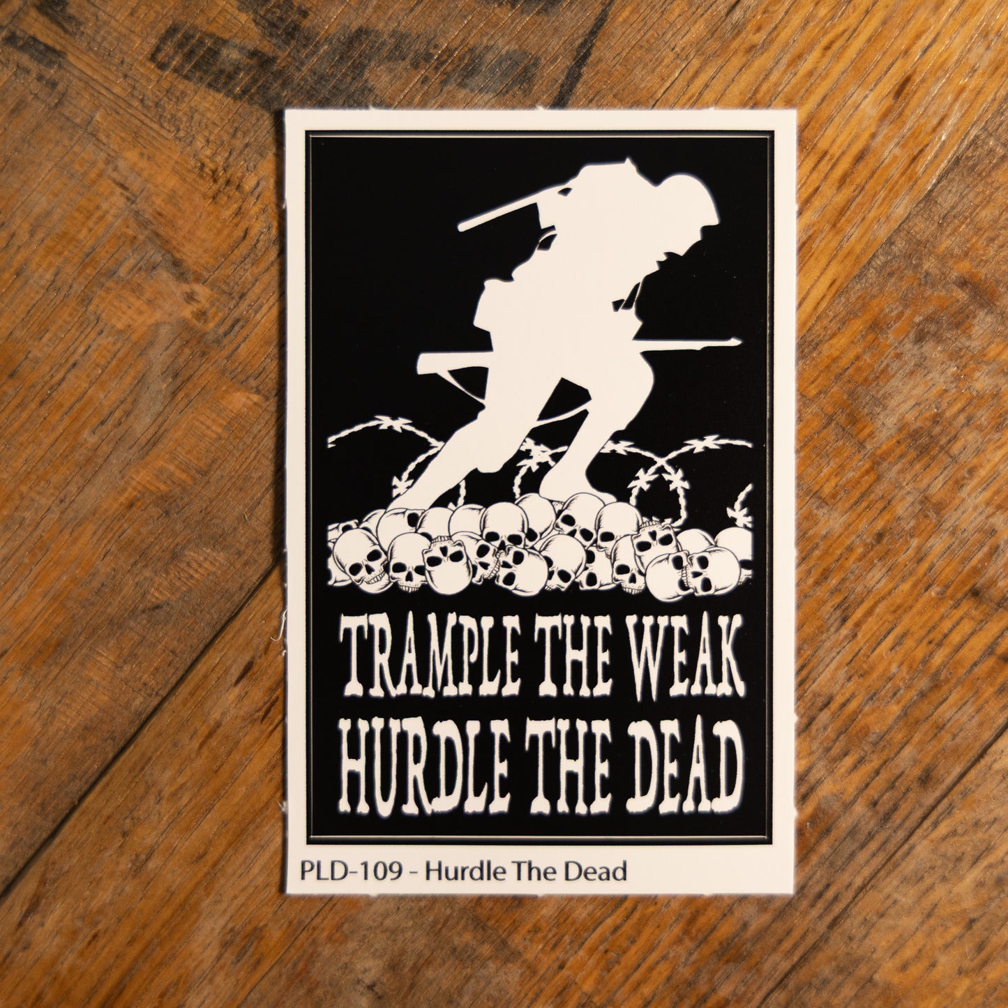 Hurdle The Dead Sticker