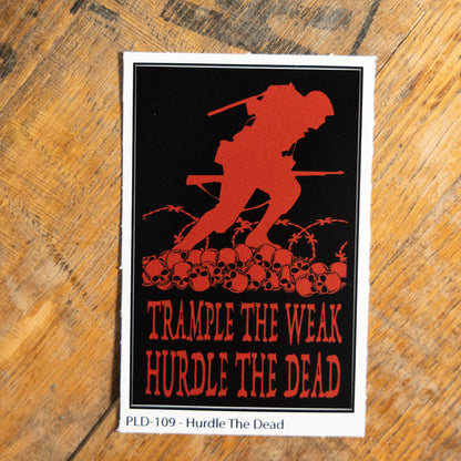 Hurdle The Dead Sticker