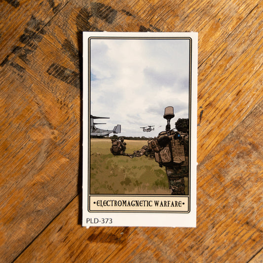 Electromagnetic Warfare Sticker