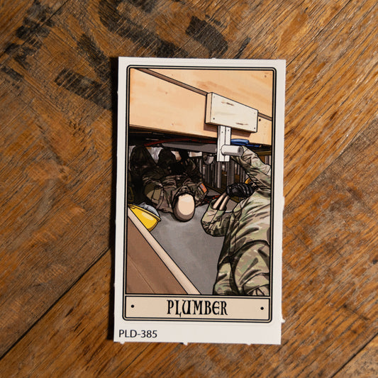 Plumber Sticker