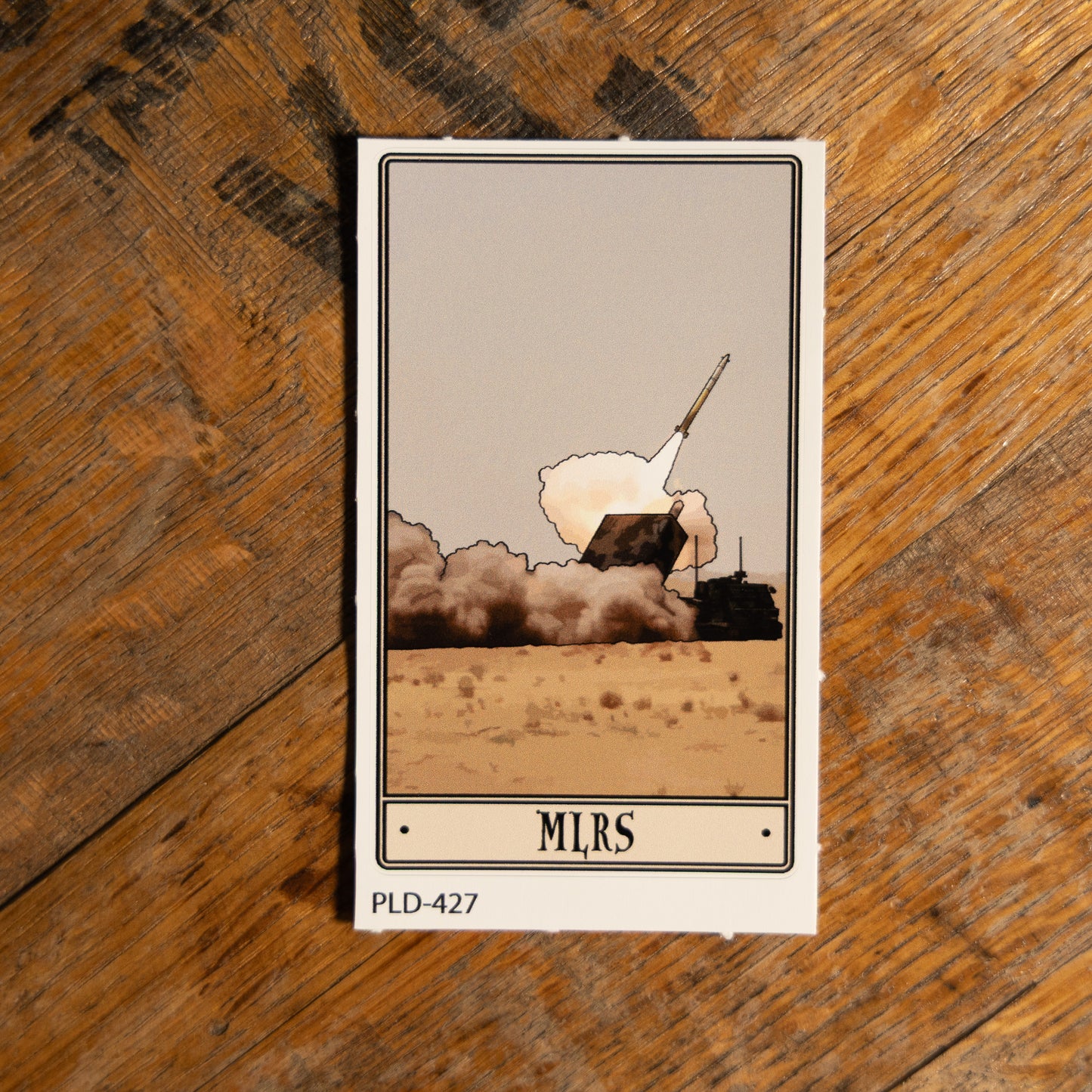 Multiple Launch Rocket System Sticker