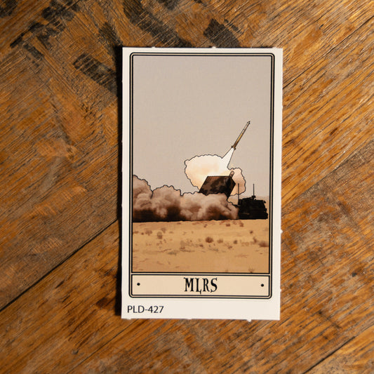 Multiple Launch Rocket System Sticker