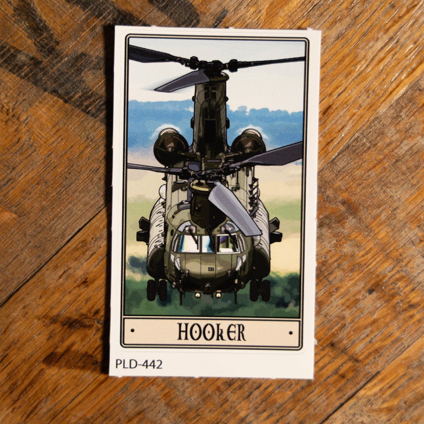 Hooker Sticker