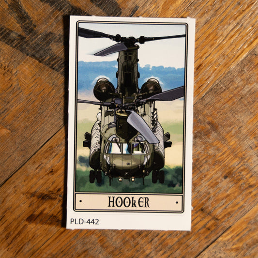 Hooker Sticker