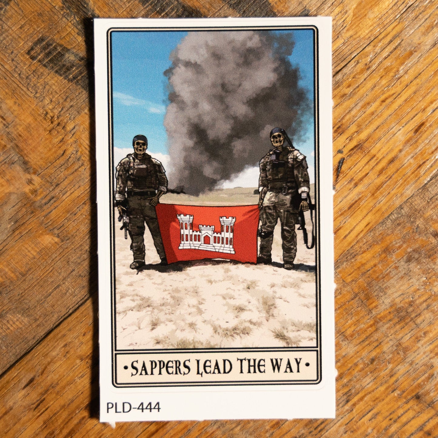 Sappers Lead The Way Sticker