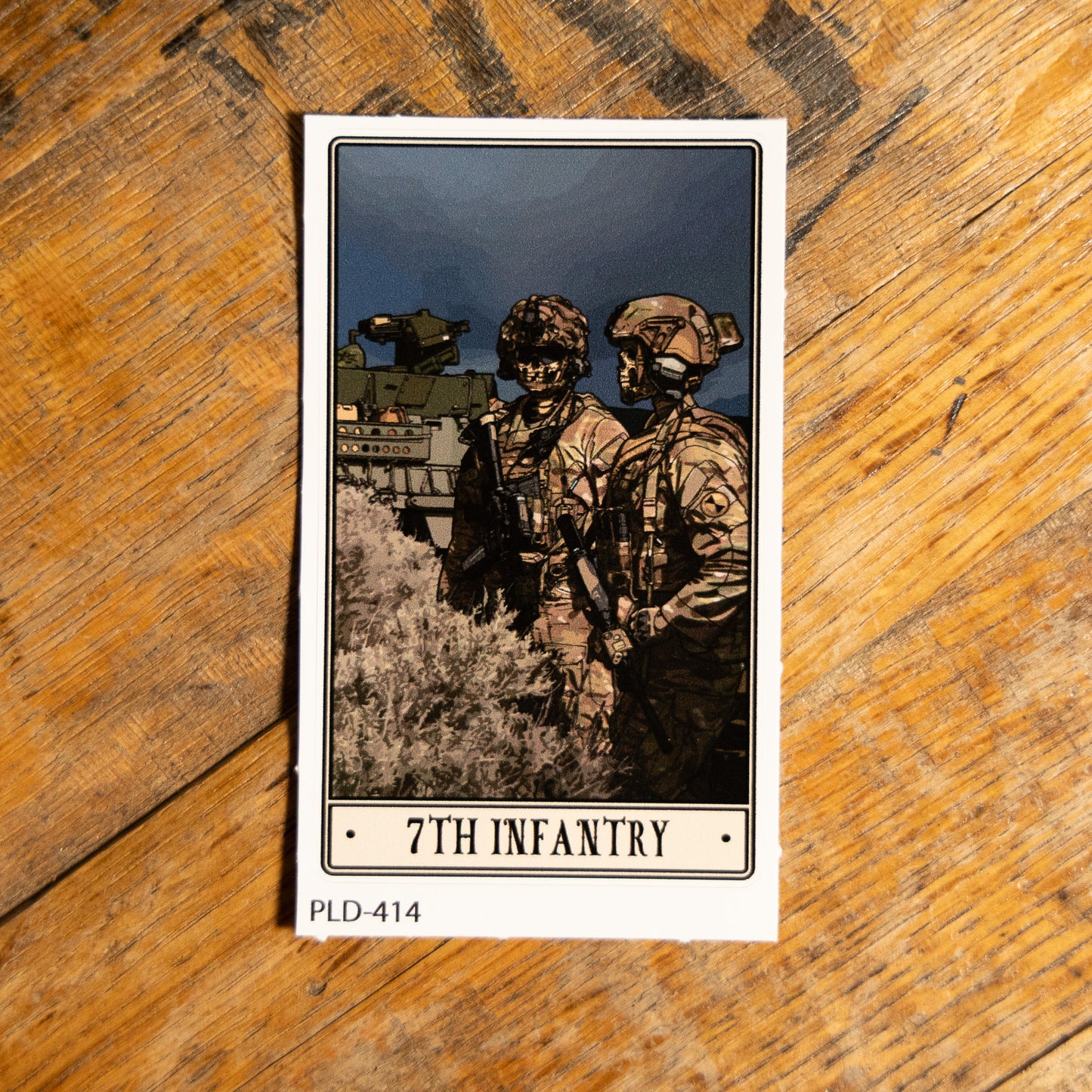 7th Infantry Sticker