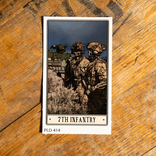 7th Infantry Sticker