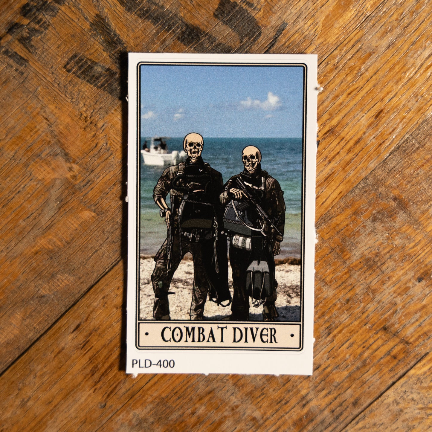 Combat Diver Sticker