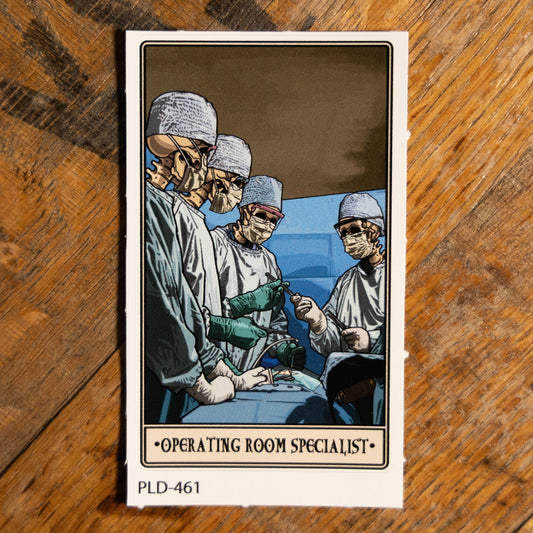 Operating Room Specialist Sticker