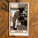 Lab Tech Sticker