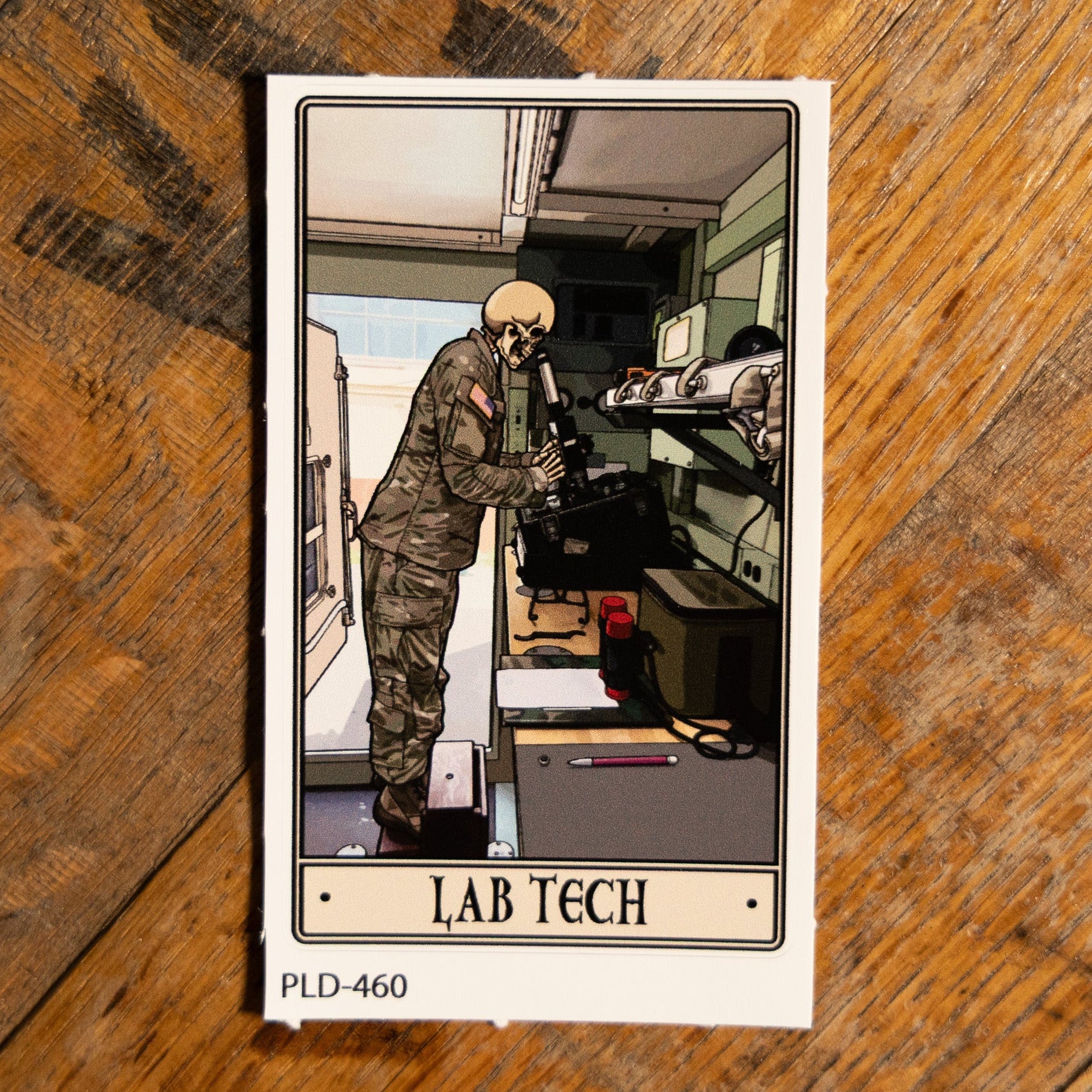 Lab Tech Sticker