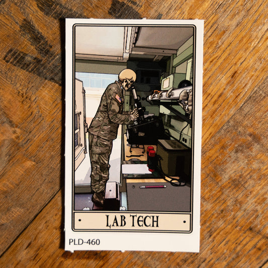 Lab Tech Sticker